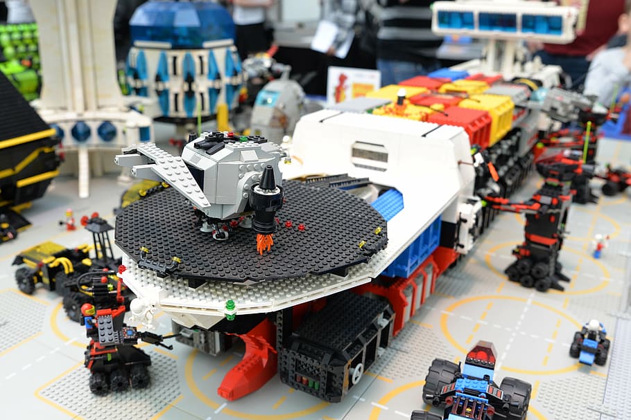 lego, toys, comic-con, play, construction, car, technology HD wallpaper