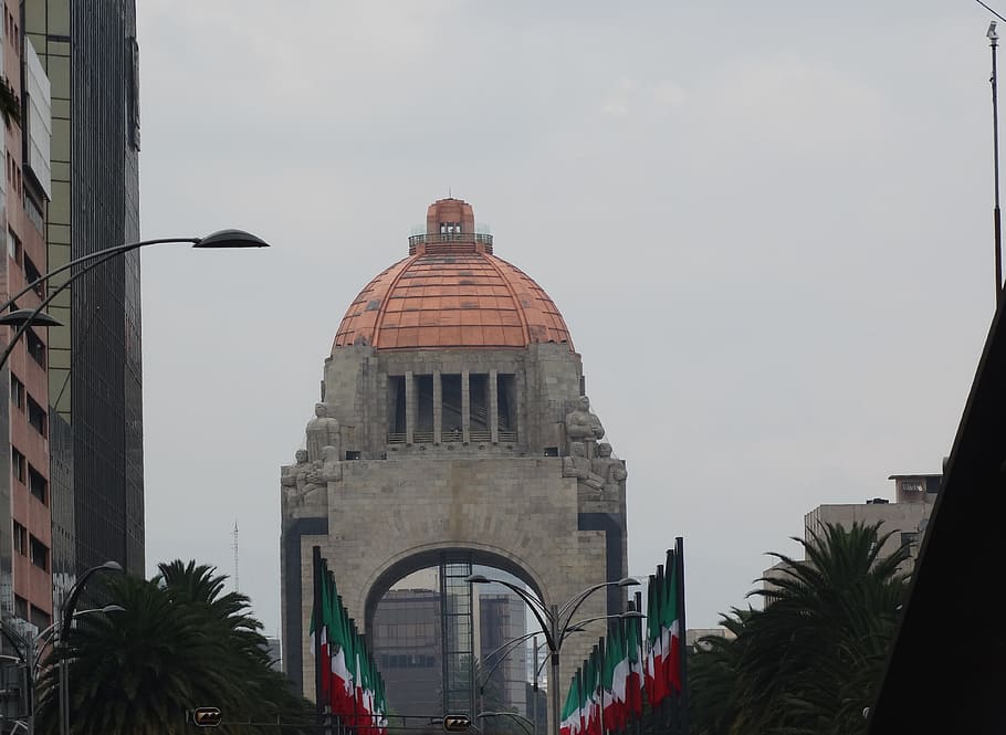 flags, mexico, mexican flag, socket, architecture, built structure HD wallpaper