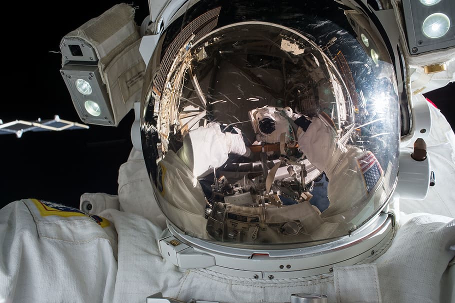 photo of astronaut, usa, space, science, spaceman, spacesuit, HD wallpaper