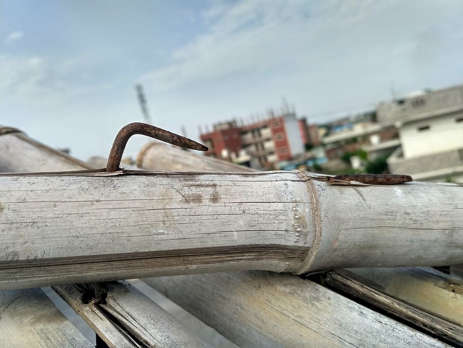 wood, rust, sky, building, material, wood - material, architecture HD wallpaper