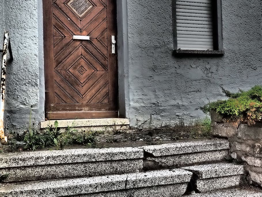 Home, Human, Live, door, architecture, old, building Exterior HD wallpaper
