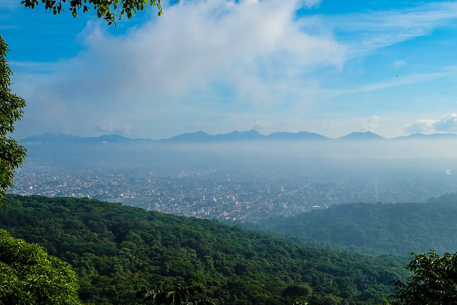 joinville, cloud, sky, landscape, blue sky, clouds, brazil HD wallpaper