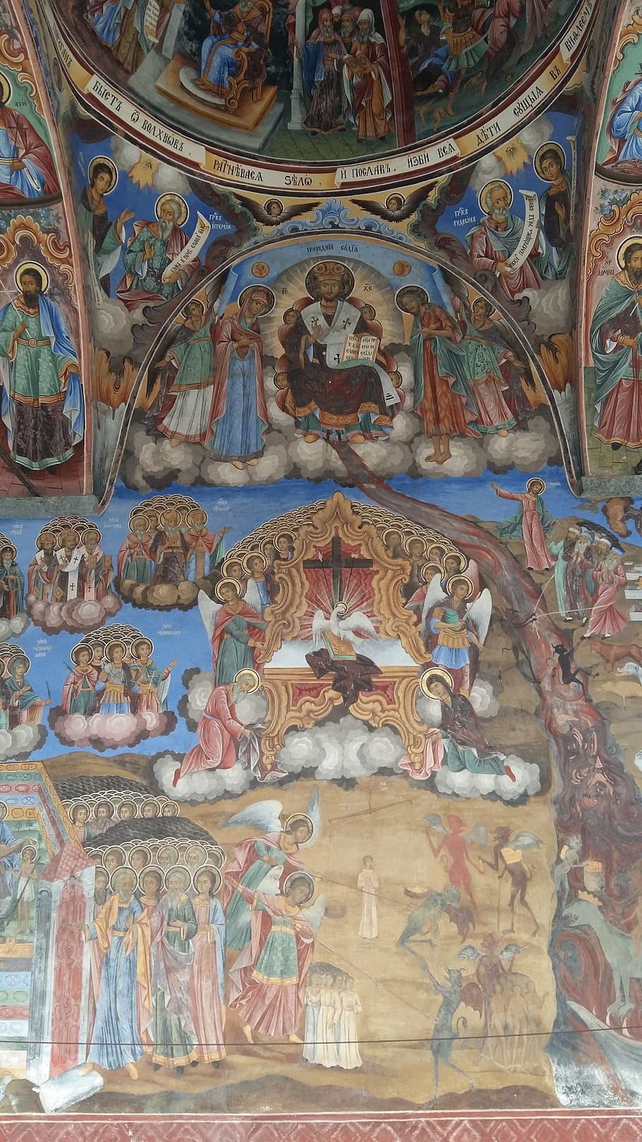 Rila Monastery, Boyana, Ivan Rilski, fresco, history, architecture, HD wallpaper