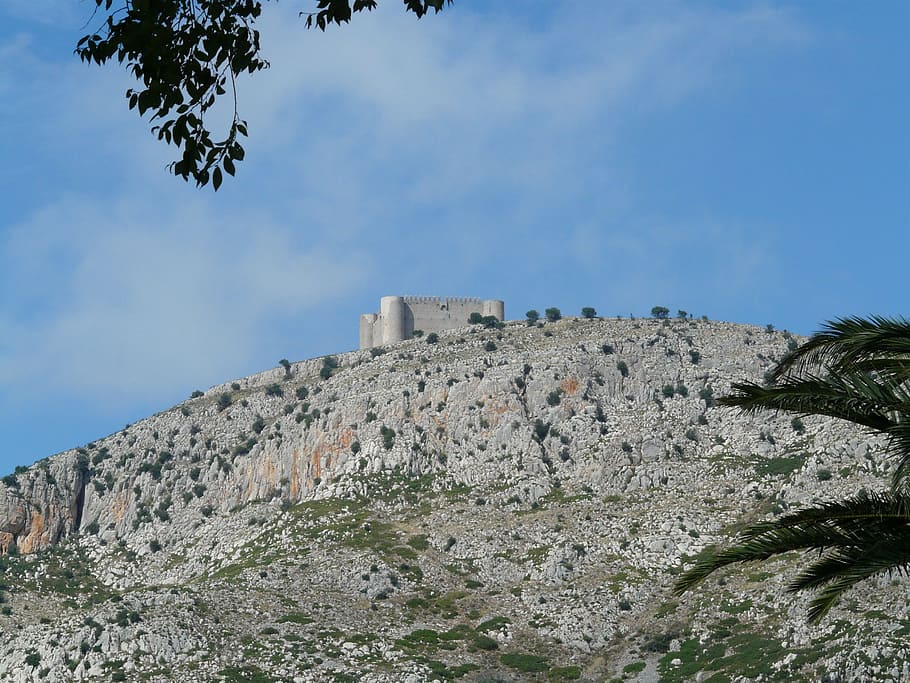 castell del montgrí, castle, building, burg of montgri, del castillo montgri, HD wallpaper