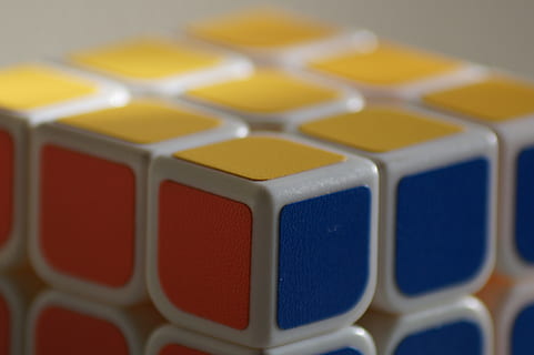 rubik, business, cube, corner, rubik cube, solve, 3d, colorful HD wallpaper
