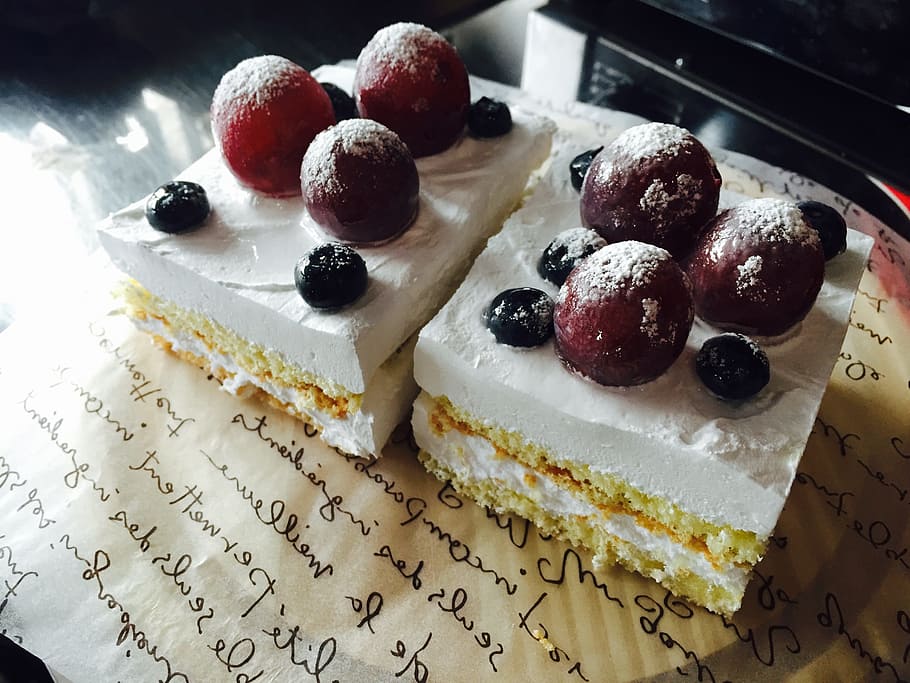 cake, fruit cake, raisin cake, food, food and drink, berry fruit HD wallpaper