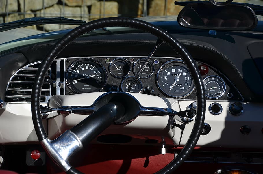 oldtimer, citroen, classic, goddess, citroen ds, mode of transportation HD wallpaper