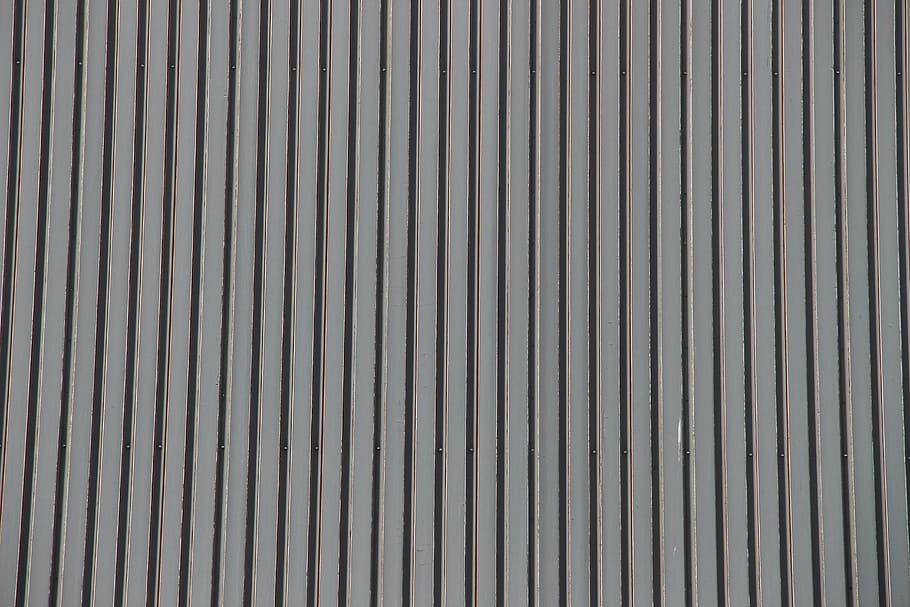 corrugated sheet, facade, texture, wall, house facade, background HD wallpaper