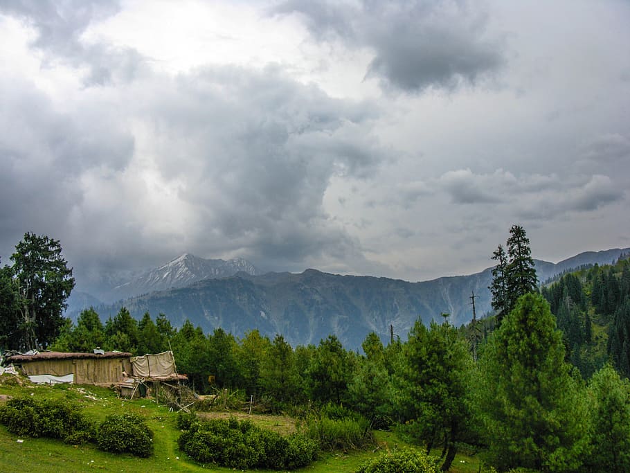 Clouds, Mountains, Nature, Sky, landscape, travel, view, sky clouds HD wallpaper