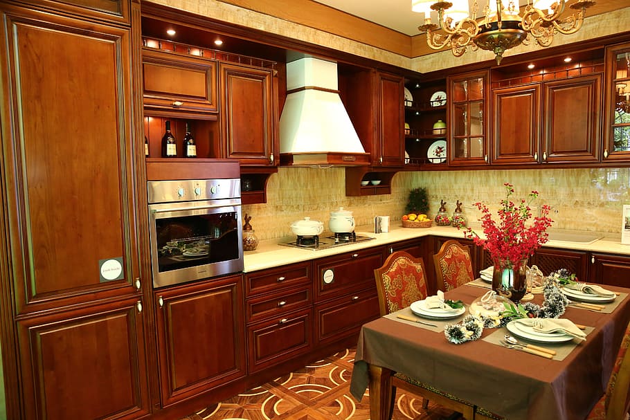 Indoor, Sample, Room, Kitchen, sample room, domestic kitchen HD wallpaper