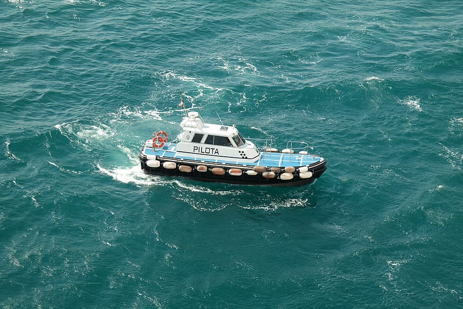 boot, ship, water, sea, port pilot, drive, mode of transportation HD wallpaper
