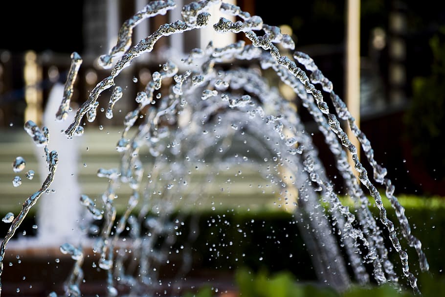 Water, Guatemala, Natural, Source, park, frozen, drop, motion HD wallpaper