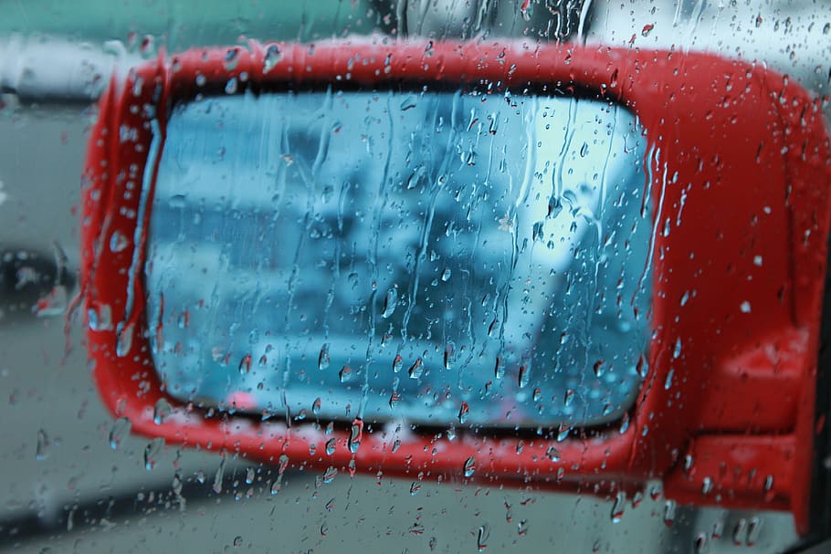 blurred, car, dripping, droplets, foggy, glass, rain, rainwater HD wallpaper