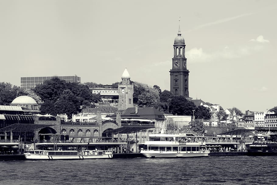 hamburg, hanseatic city of hamburg, harbour cruise, port motifs