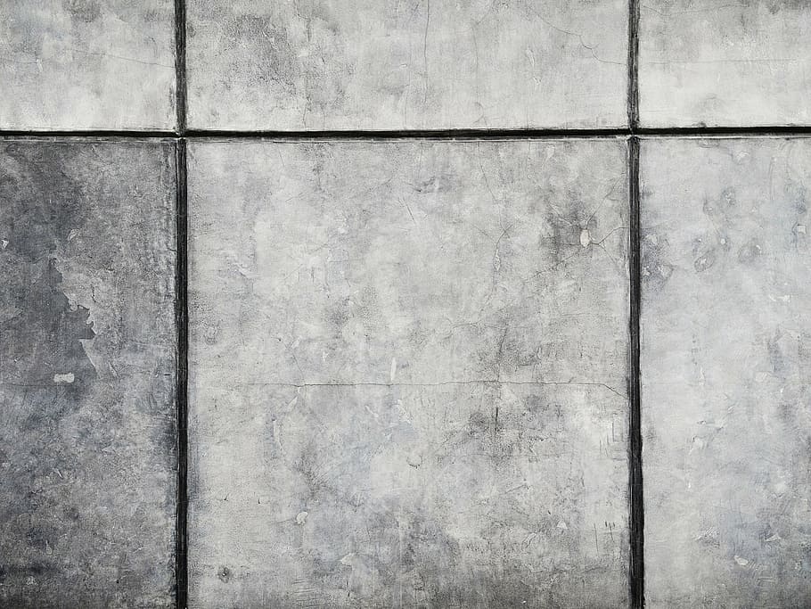 gray concrete pavement at daytime, wall, design, architecture HD wallpaper