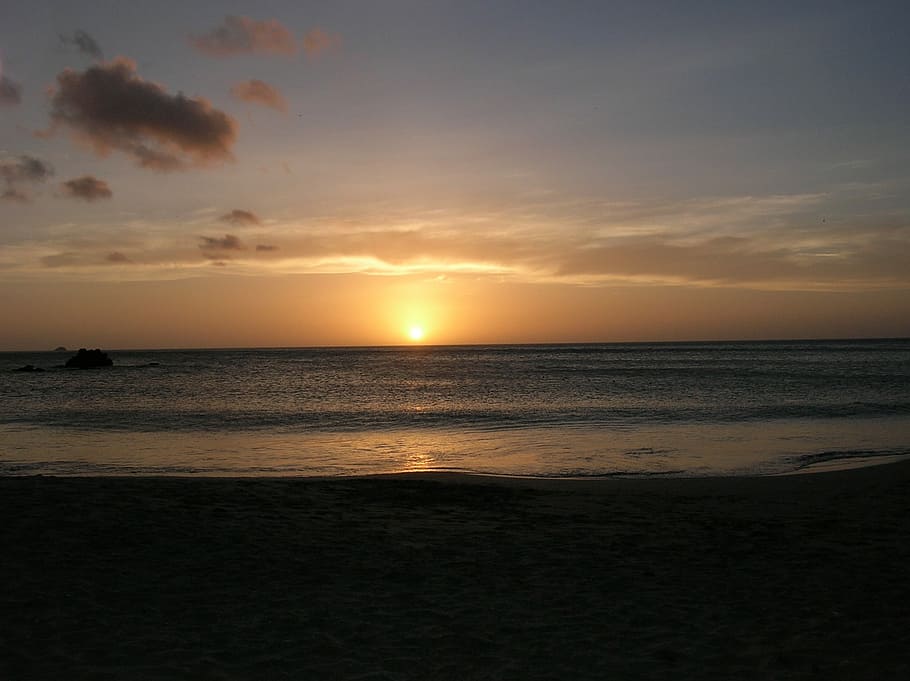 Venezuela, Beach, Sand, Sun, Sea, holiday, landscape, sunset HD wallpaper