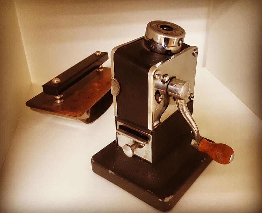 old, grinder, vintage, retro styled, indoors, no people, single object HD wallpaper