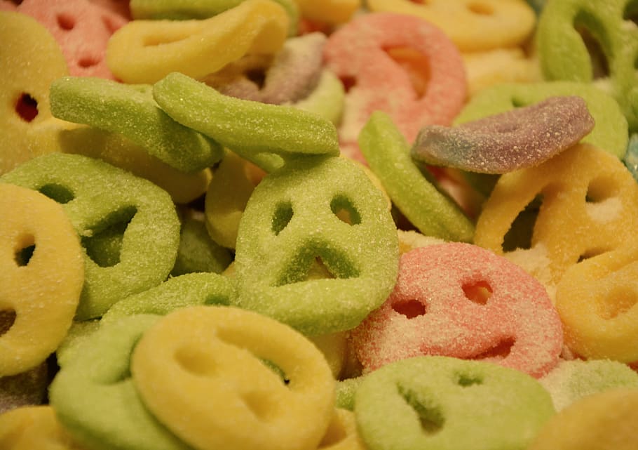 candy, ghosts, confectionery, sweets, sugar, gluttony, delicious HD wallpaper