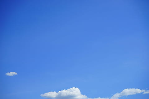 clouds, sky, summer day, blue, white, clouds form, sunny day HD wallpaper
