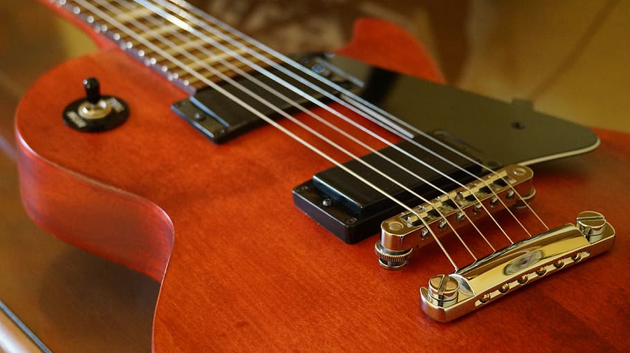 gibson, guitar, electric guitar, strings, instrument, music HD wallpaper