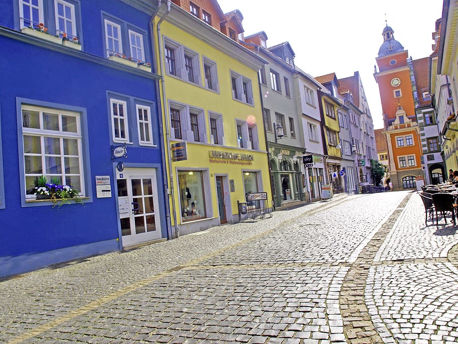 butter market, gotha, thuringia germany, building exterior HD wallpaper