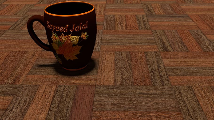 wood, floor, mug, wood - material, cup, indoors, still life HD wallpaper