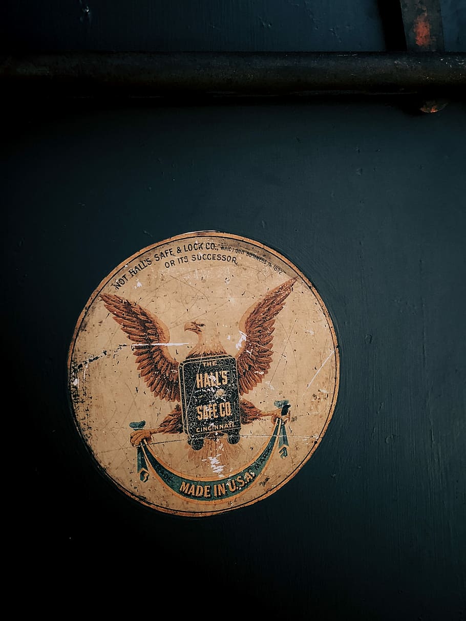 untitled, american eagle, eagle symbol, wall art, vintage, made in usa HD wallpaper
