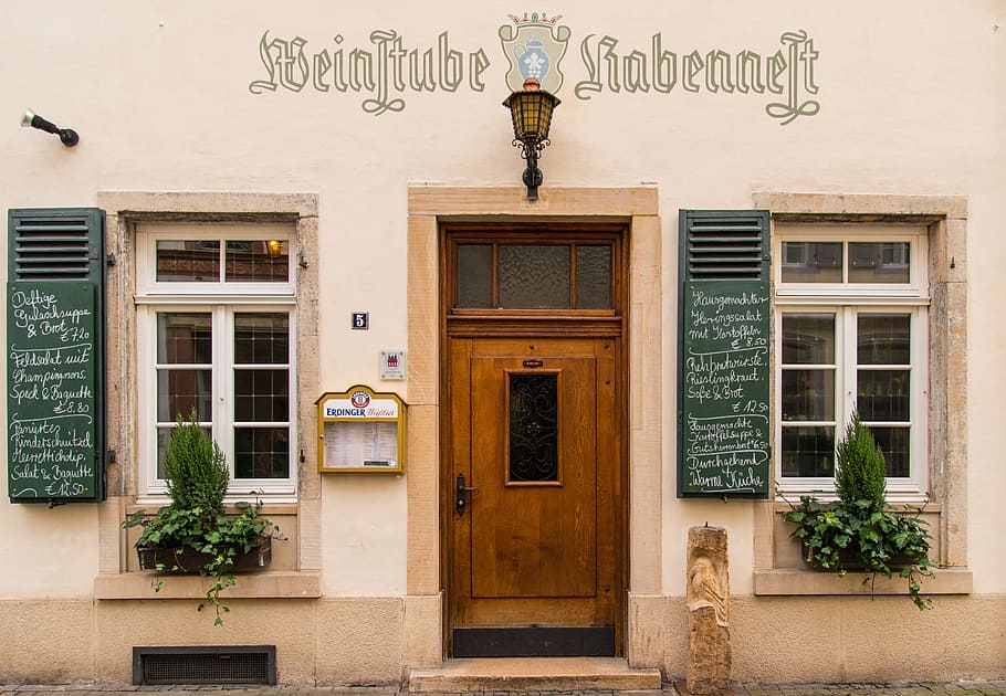 Speyer, Pub, Restaurant, Local, Home, door, facade, architecture HD wallpaper