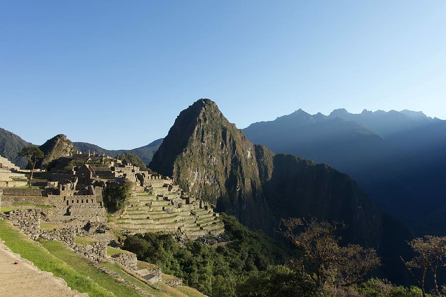 Machu Picchu, Peru, Cusco, mountain, history, ancient civilization HD wallpaper