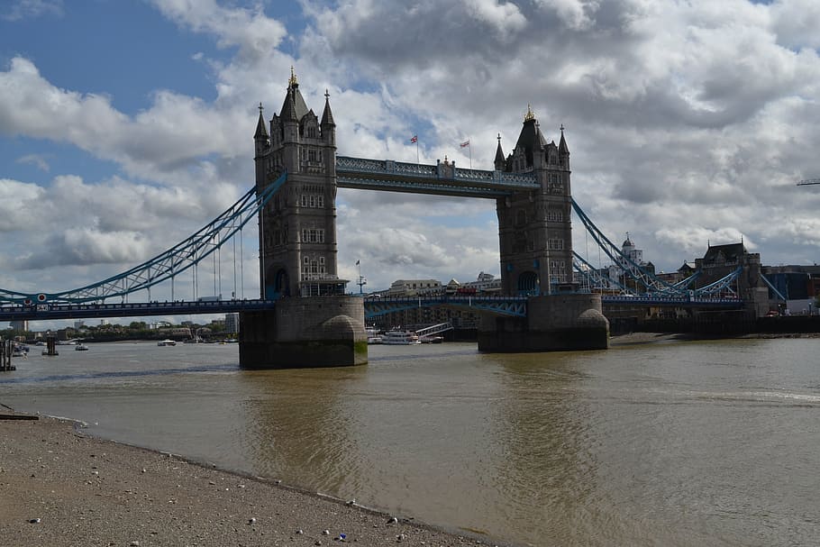 tower bridge, river thames, london, built structure, bridge - man made structure HD wallpaper
