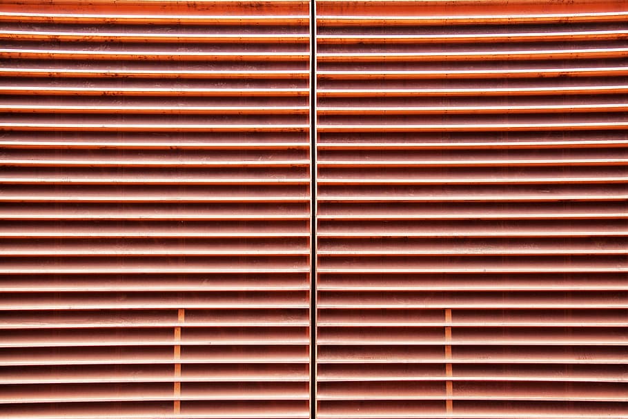 copper, metal, structure, fund, lamellar, copper color, background HD wallpaper