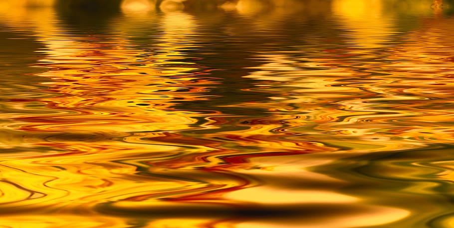 Close-up of Rippled Water, abstract, art, background, blur, bokeh HD wallpaper