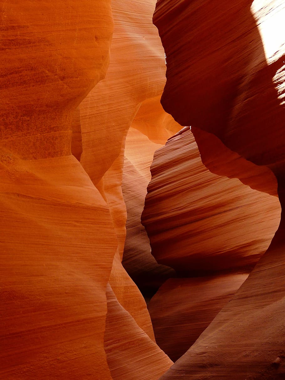 Antelope Canyon Arizona, Page, sand stone, gorge, colorful, light, HD wallpaper