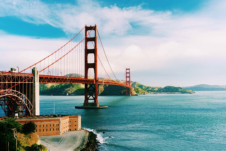 Golden State Bridge, San Francisco, photo of Golden Gate Bridge, San Francisco
