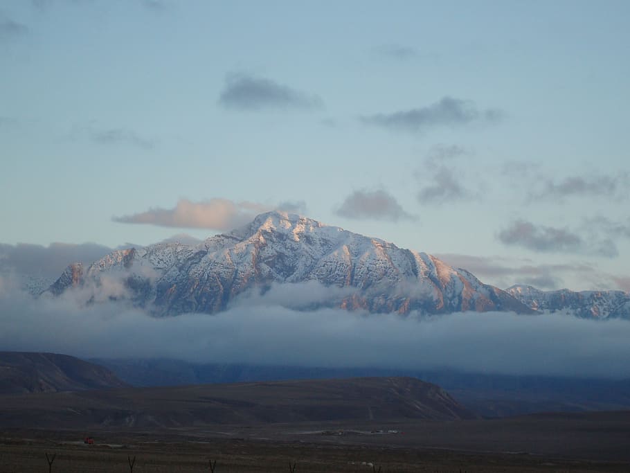 snow-capped mountain, hindukush, afghanistan, mazar-e-sharif