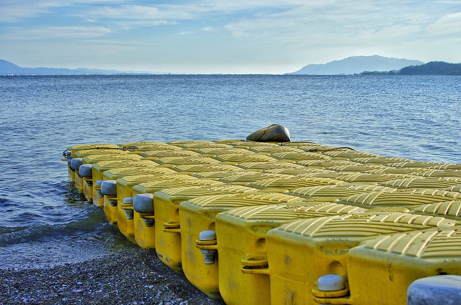 lake, spread, cold, water, sea, scenics - nature, sky, beach HD wallpaper