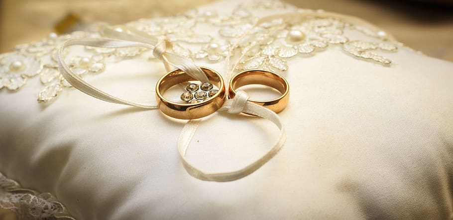 jewelry, engagement, wedding, jewelry band, romance, luxury, HD wallpaper