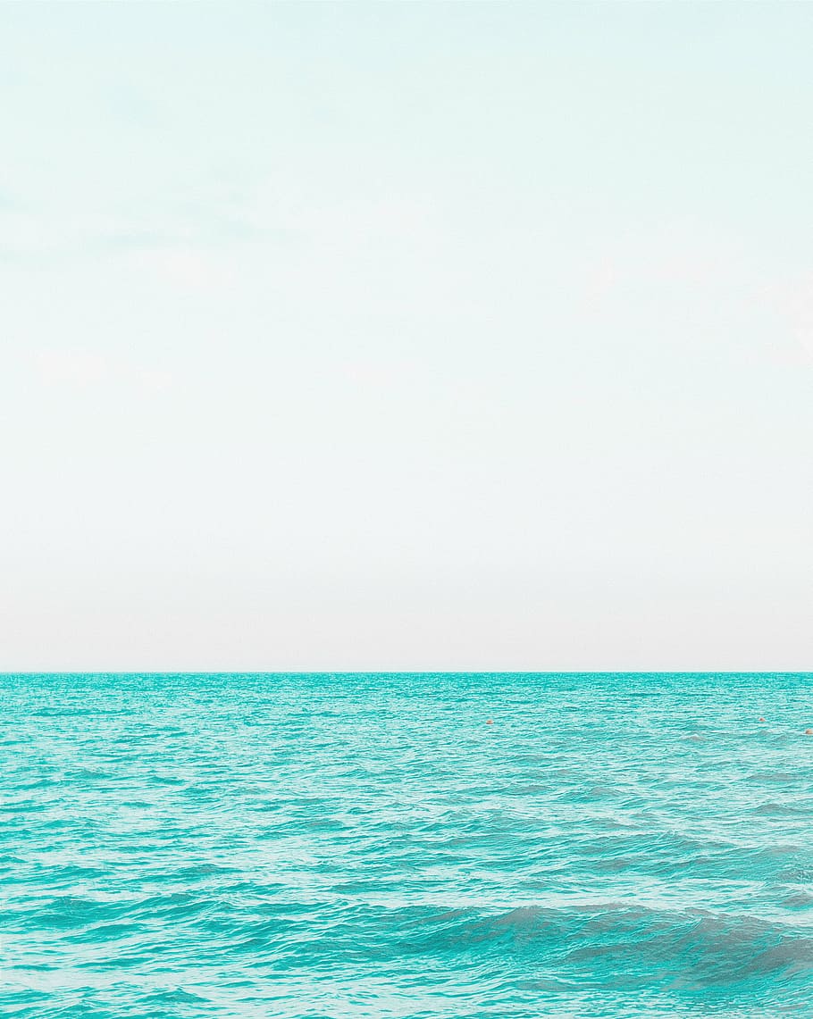 body of water, sea, ocean, blue, waves, nature, horizon, summer HD wallpaper