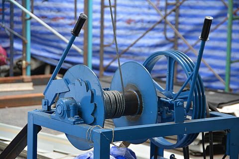 Winch, Wire, Cable, Steel, cable wire, equipment, industry HD wallpaper