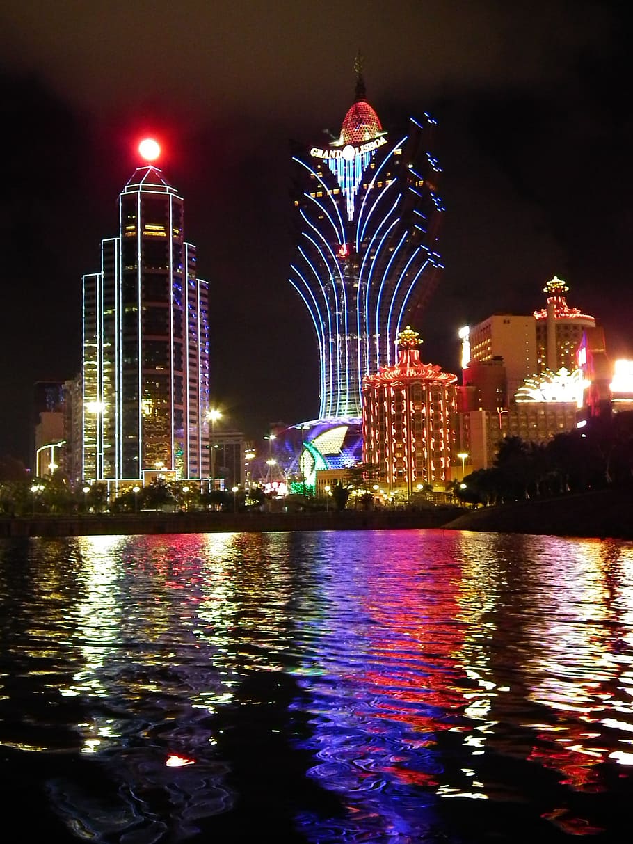 Macau night 1080P, 2K, 4K, 5K HD wallpapers free download | Wallpaper Flare