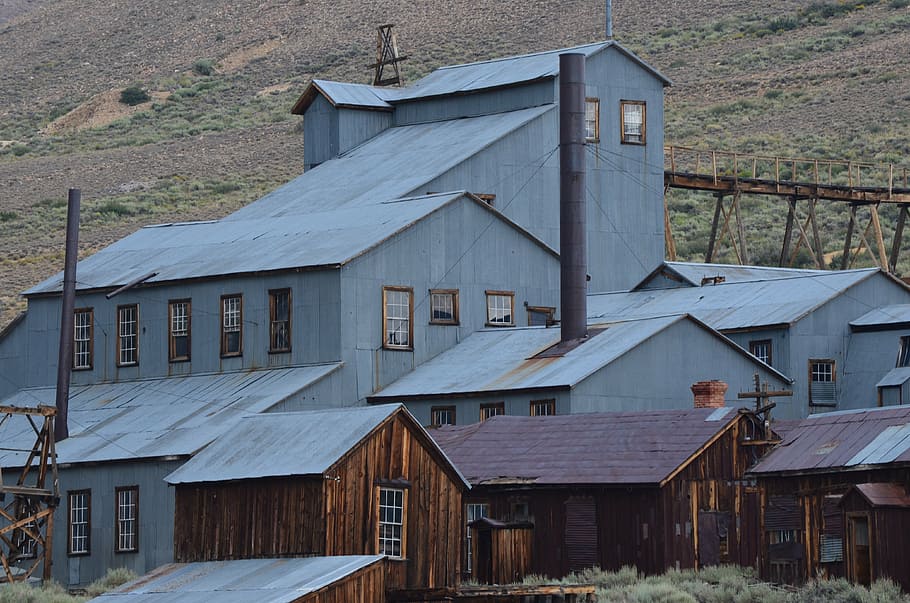 ghost town, bodie, rustic, historic, mine, architecture, built structure HD wallpaper