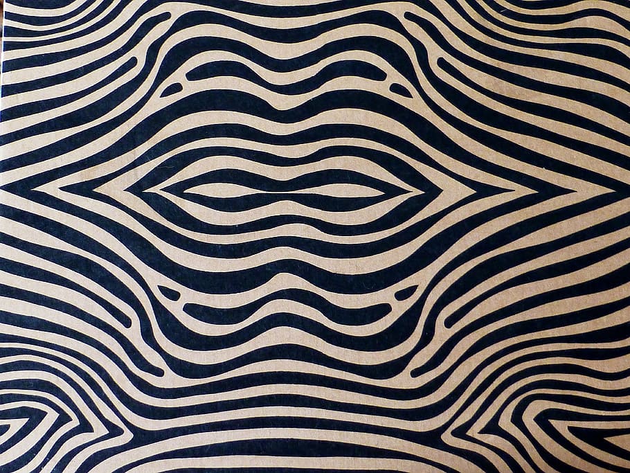 black and white textile, background, pattern, zebra, cardboard HD wallpaper