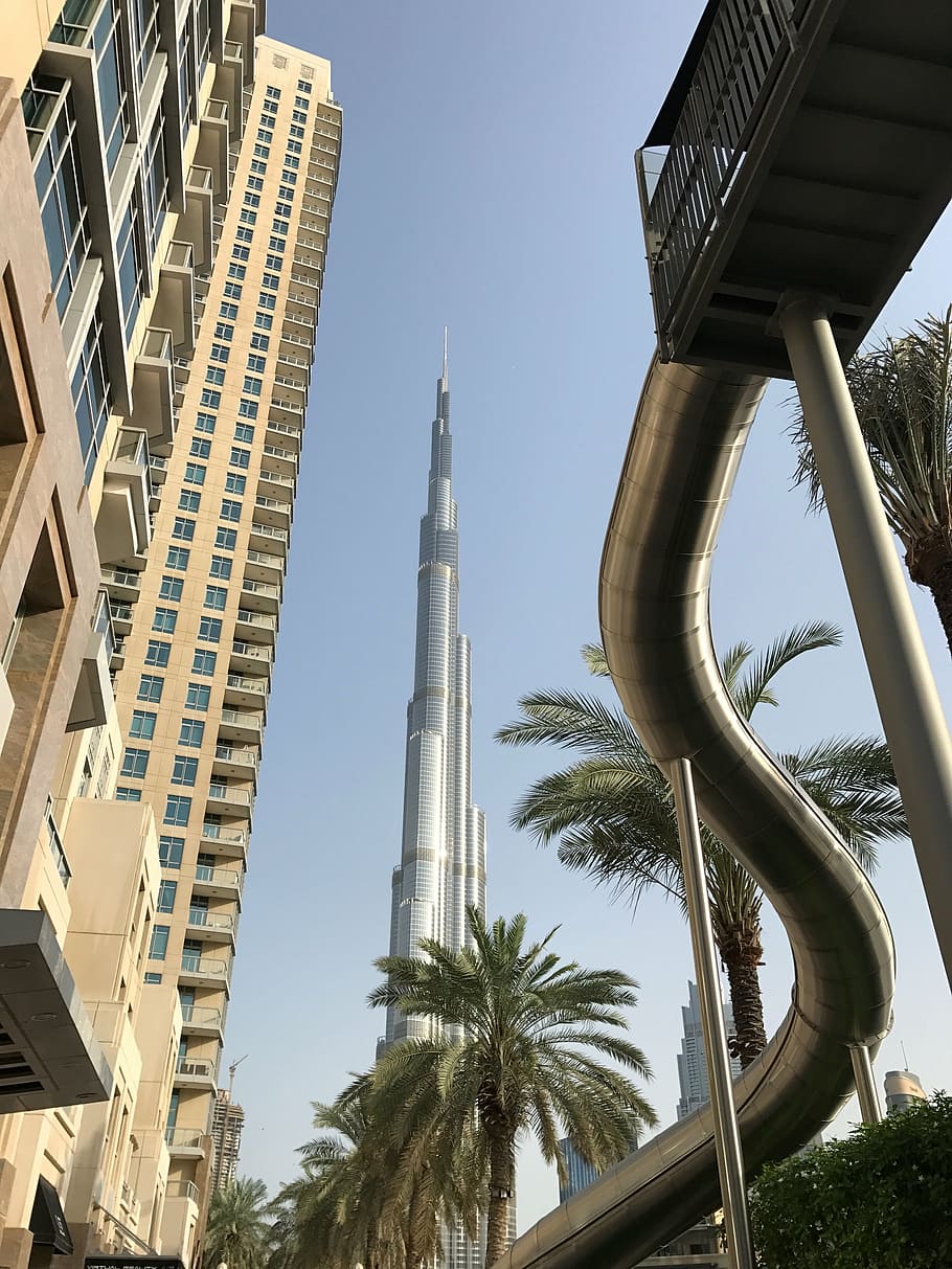 dubai, burj khalifa, skyscraper, architecture, dubai city, skyscrapers