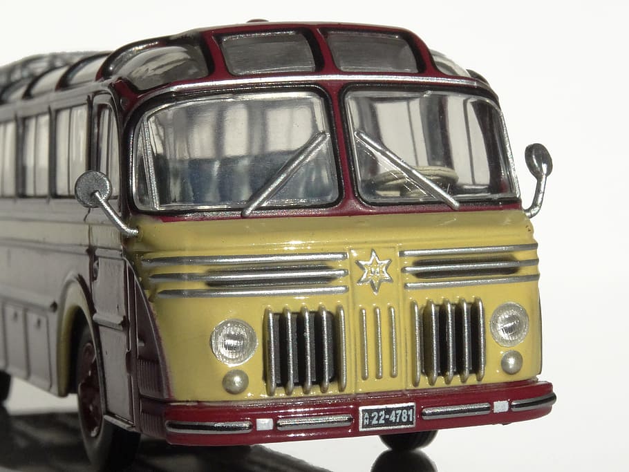 henschel hs 100 n, 1953, bus, model car, car model, toys, toy car, HD wallpaper