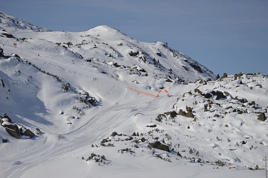 snow, ski, winter, mountains, alpine, winter sports, dom, wintry HD wallpaper