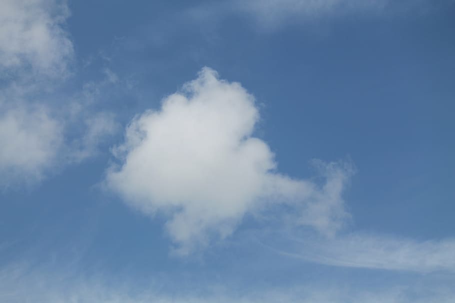cloud, sky, blue, white, clouds form, rest, beautiful, steel blue HD wallpaper
