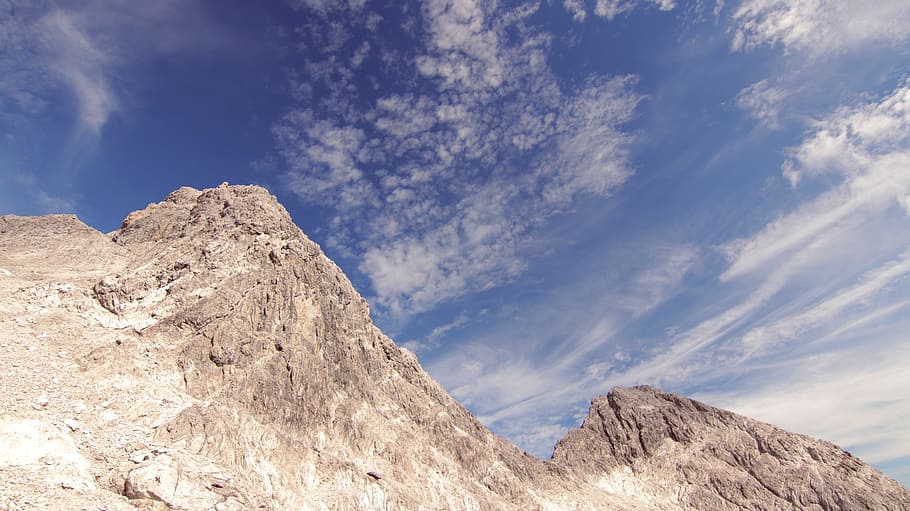 mountains, summit, alpine, panorama, nature, highest peak, rock HD wallpaper