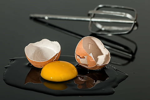 broken, cooking, crack, cracked, egg, eggshell, food, fresh HD wallpaper