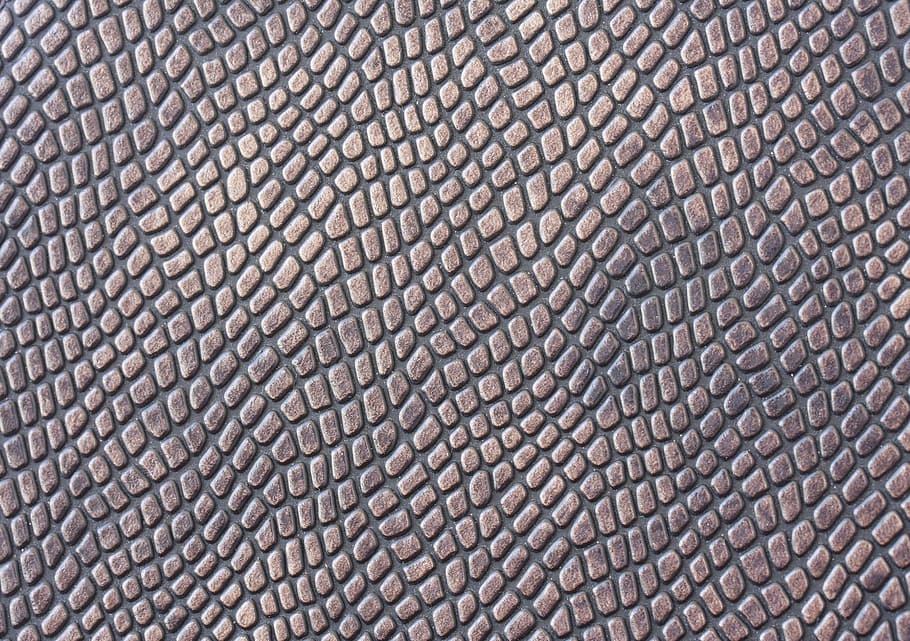 brown and black surface, textile, texture, spotted, fabric, macro