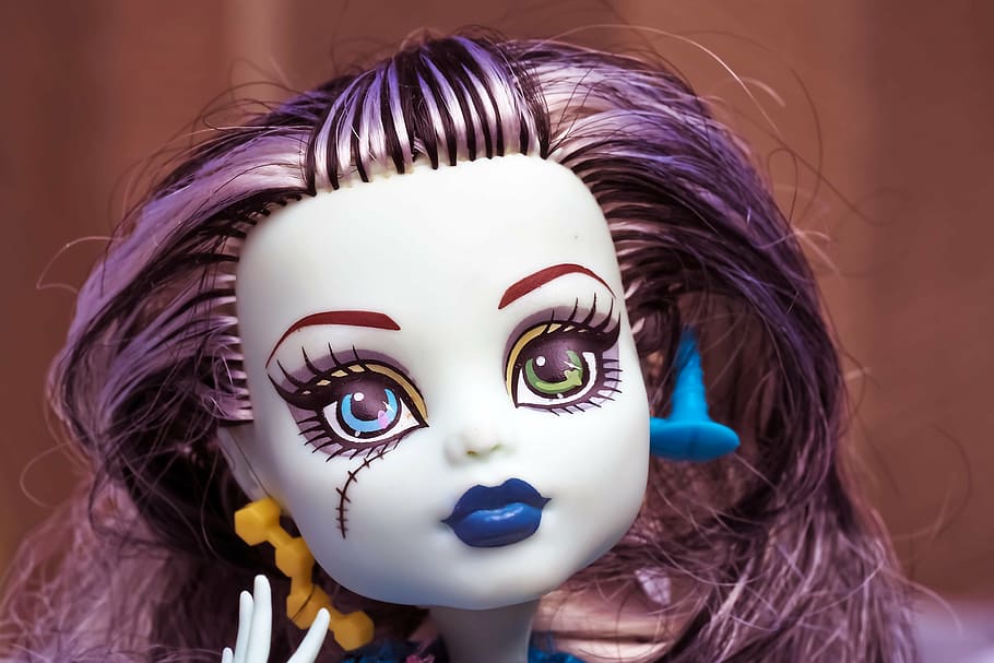 doll, gothic, horror, face, halloween, weird, scary, creepy HD wallpaper
